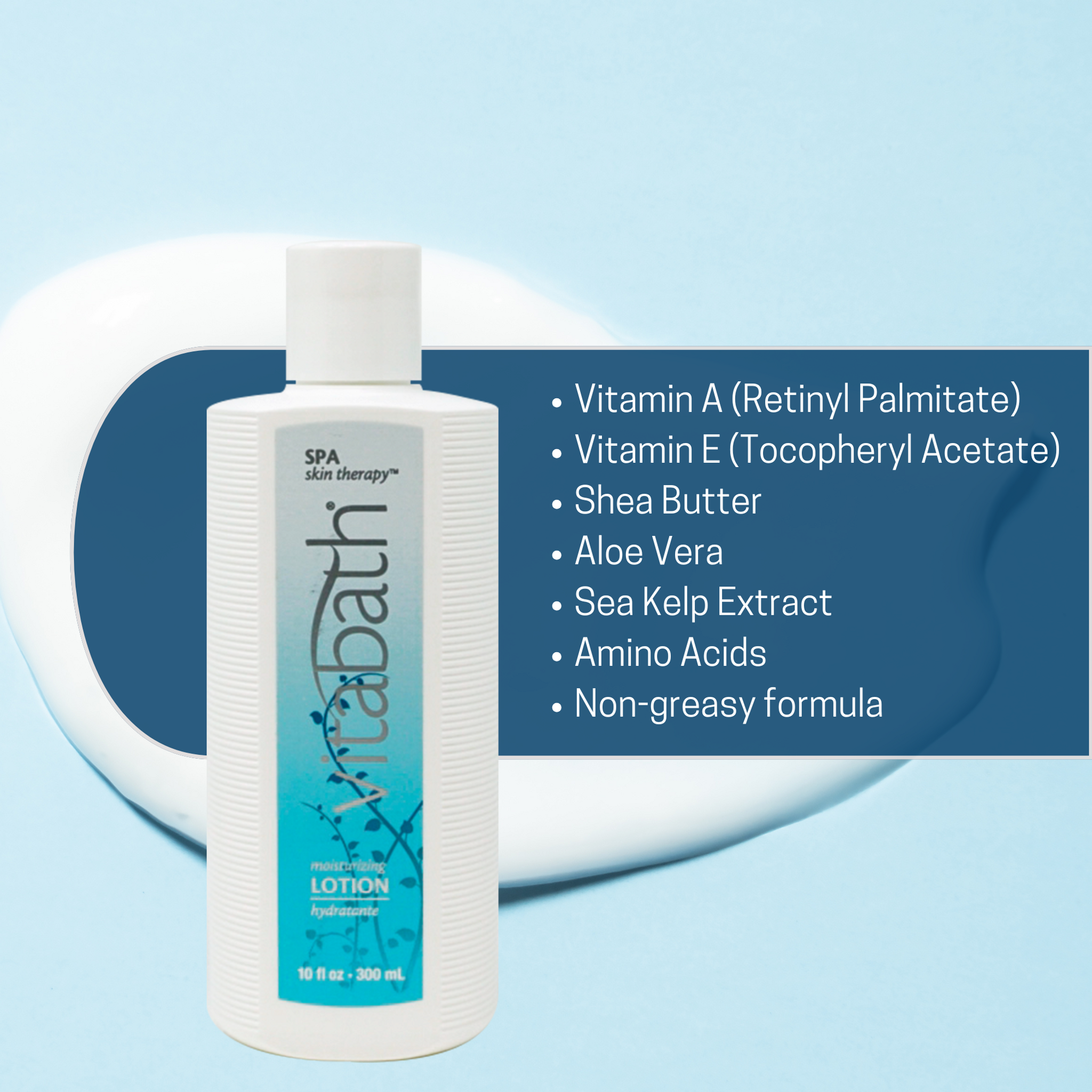 Spa Skin Therapy - 10 Fl Oz Moisturizing Lotion | Vitabath