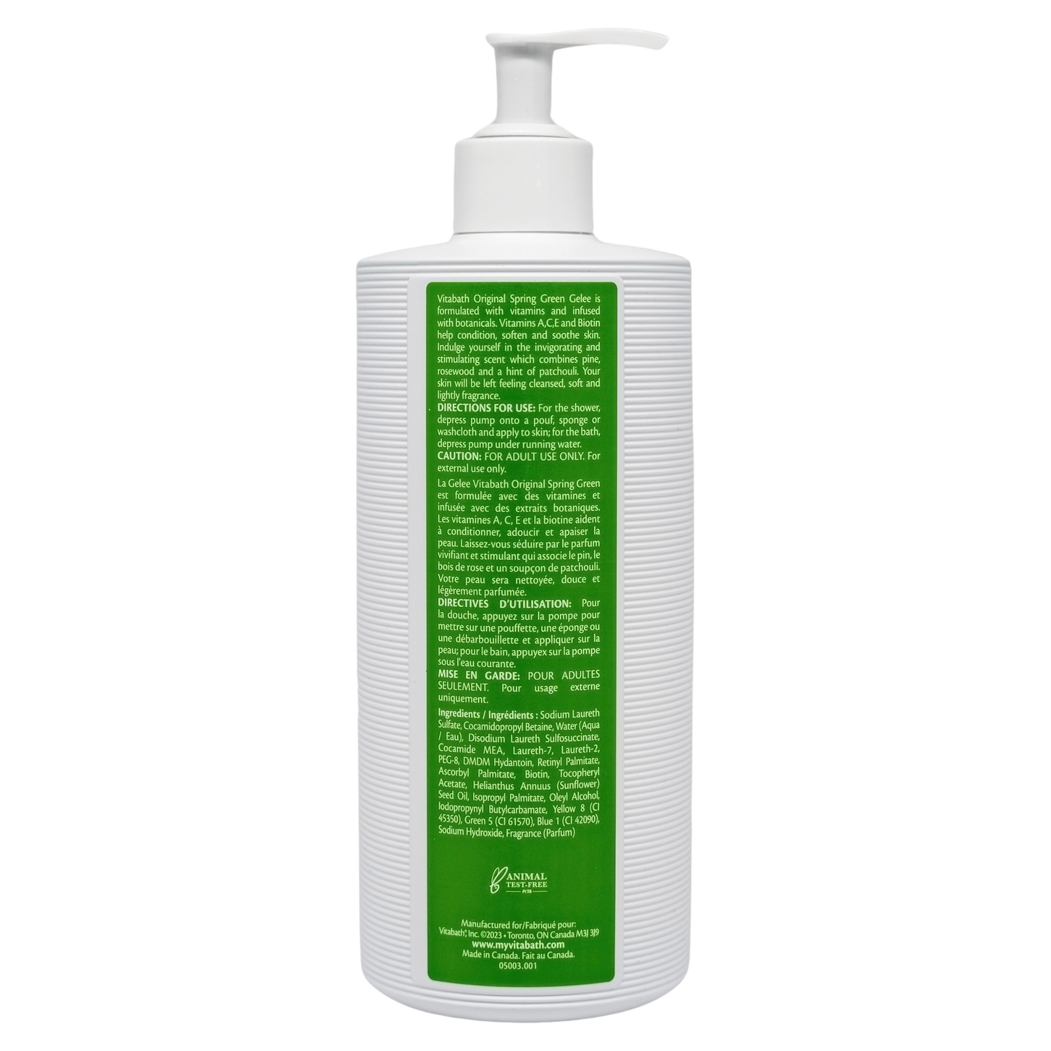 Original Spring Green Bath & Shower Gelee 21 oz | Vitabath