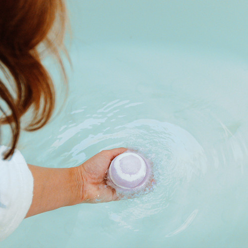 Heavenly Coconut Crème™ Hand- Wrapped Foaming Bath Bomb 5.29 oz/150 g
