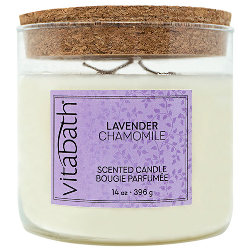 Lavender Chamomile 3-wick Filled Candle 14oz/396g