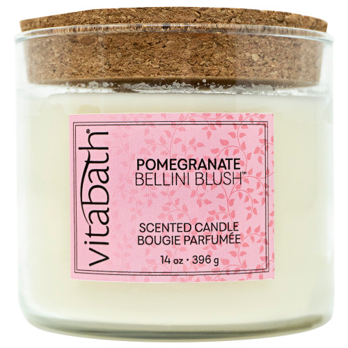 Pomegranate Bellini Blush™ 3-Wick Filled Candle 14oz/396g