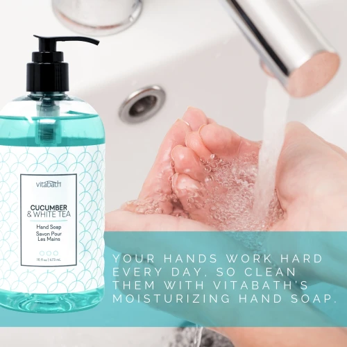 Cucumber & White Tea Hand Soap 16 fl oz/473 mL