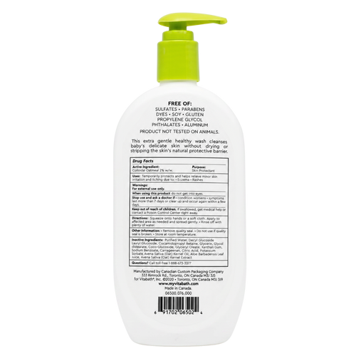 BABY Eczema Care Moisture Wash 12 fl oz