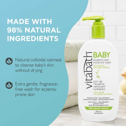 BABY Eczema Care Moisture Wash 355 mL