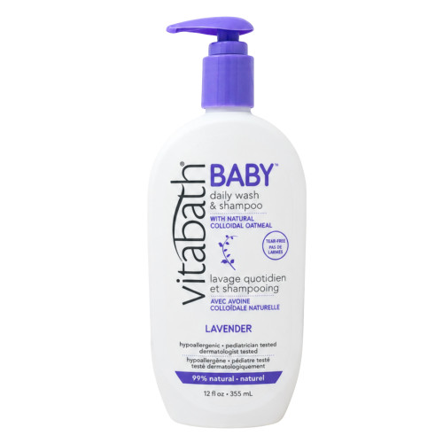 BABY Daily Wash & Shampoo 12 fl oz/355 mL