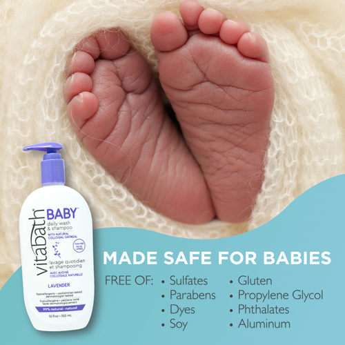BABY Daily Wash & Shampoo 12 fl oz/355 mL
