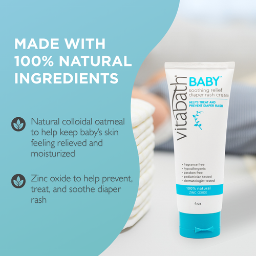 BABY Soothing Relief Diaper Rash Cream 4 oz