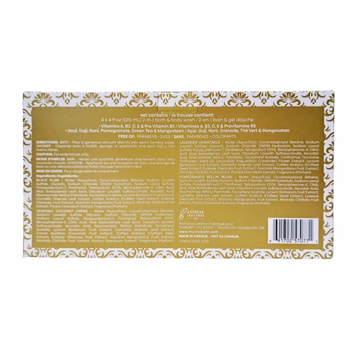 Fragrance Collection 2-in-1 Bath & Body Sampler Set