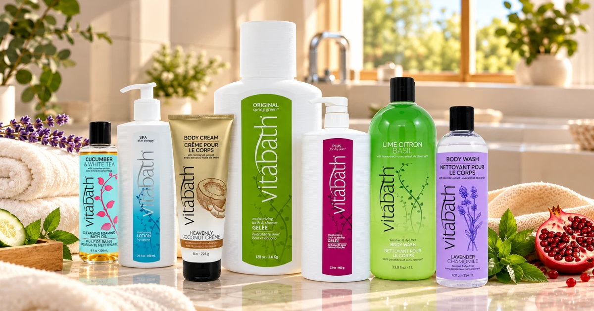 Vitabath Body Care Products