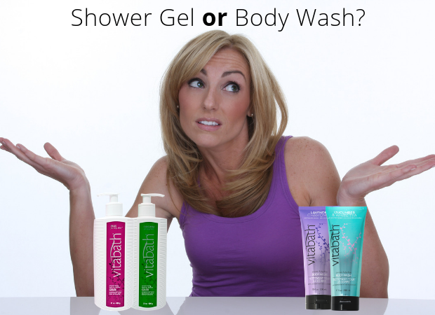 difference between shower gel and body wash