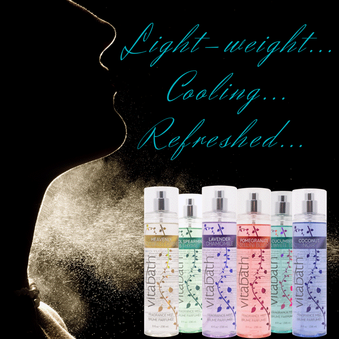 refreshing scented mist