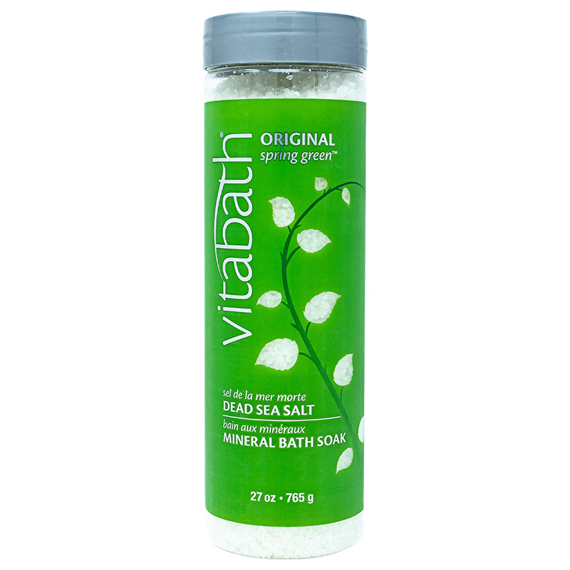 Original Spring Green™ Mineral Bath Soak 27 oz/756 g | Vitabath