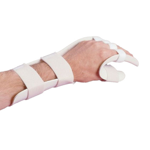 Rolyan Functional Position Splint with Slot & Loop Strappingnal-position-splint-slot-loop-strapping