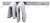 Wall Mounted Towel Rack 5 x 84 cm