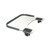 Clear Tray with Tube Lock Clamps and PVC Rim