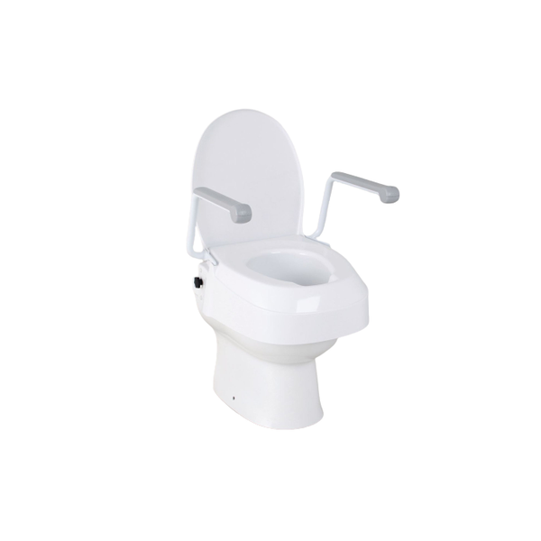 Homecraft Raised Toilet Seat with Armrests