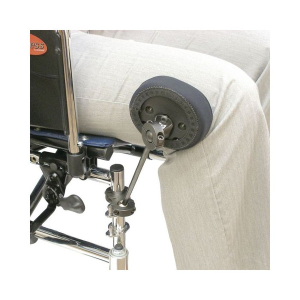 Multi-Axis Knee Pad/Adductor Assembly