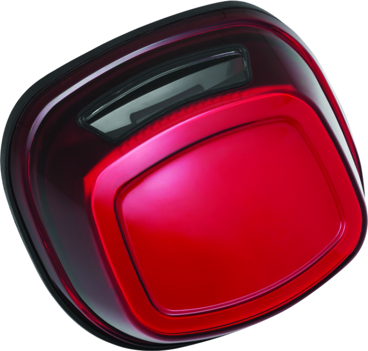 Kuryakyn TRACER LEDテールライト Kuryakyn Tracer LED Tail Light Red Lens With License Light