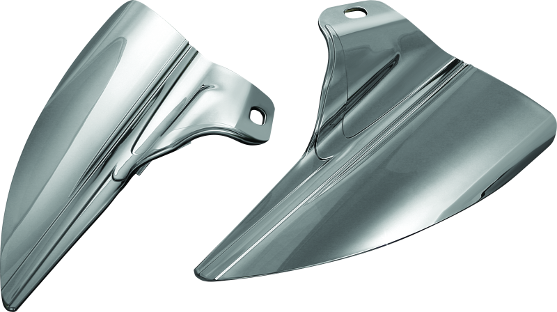 Kuryakyn Saddle Shields Heat Deflectors 09-Up Touring Smoke - 1316