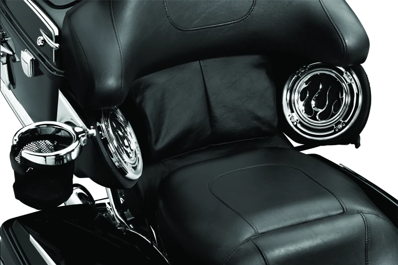 Kuryakyn Kuryakyn Passenger Drink Holder With Basket 14-Up Touring
