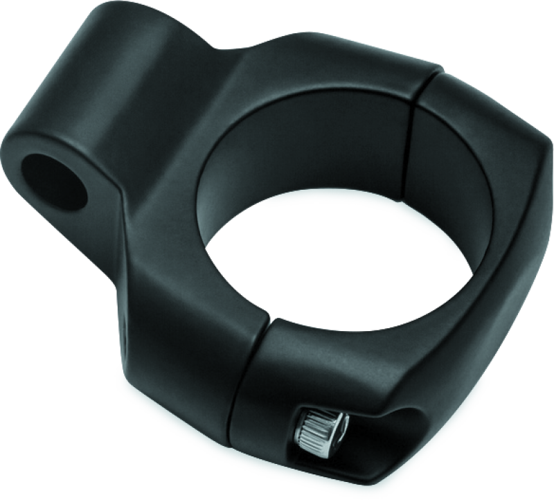 Kuryakyn Mirror Adapter 1-1/4inch Bars Mount Satin Black - 2792