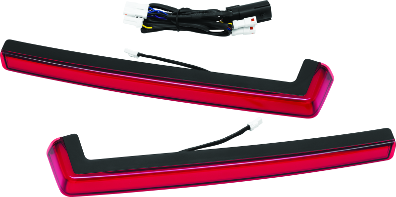 Kuryakyn Tracer Tour-Pak Side Lights Red Lens - 2943