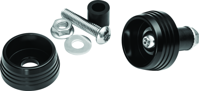 Kuryakyn Lodestar Axle Sliders Black - 3804
