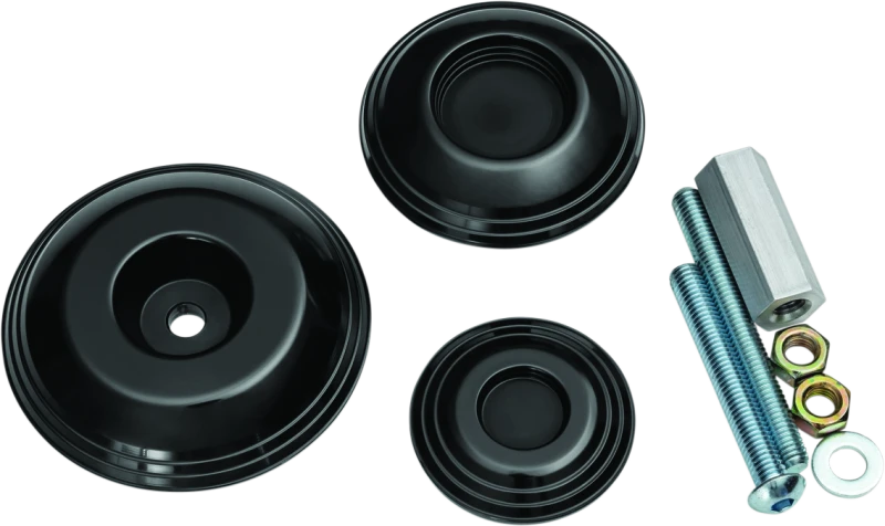 Kuryakyn Lodestar Rear Axle Sliders-BMW-Black - 3805
