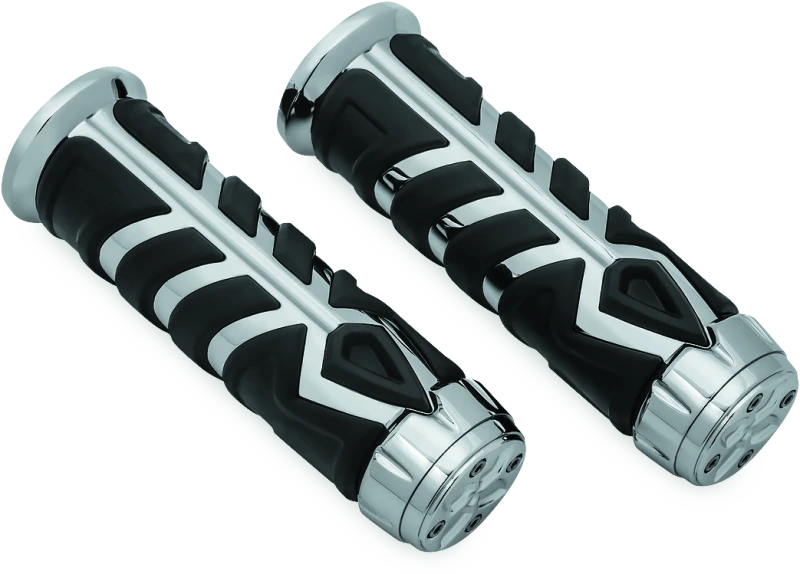 Kuryakyn Spear Grips For 14-17 Indian Chrome - 5635