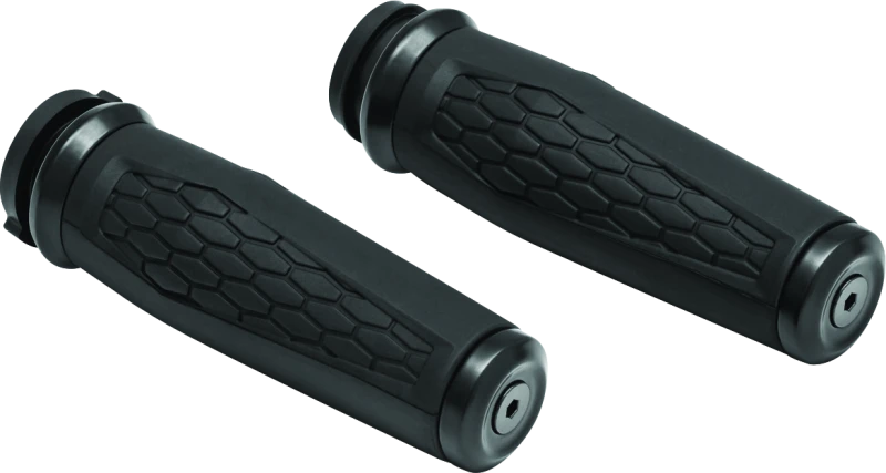 Kuryakyn Hex Grips Throttle-By-Wire Black - 5923