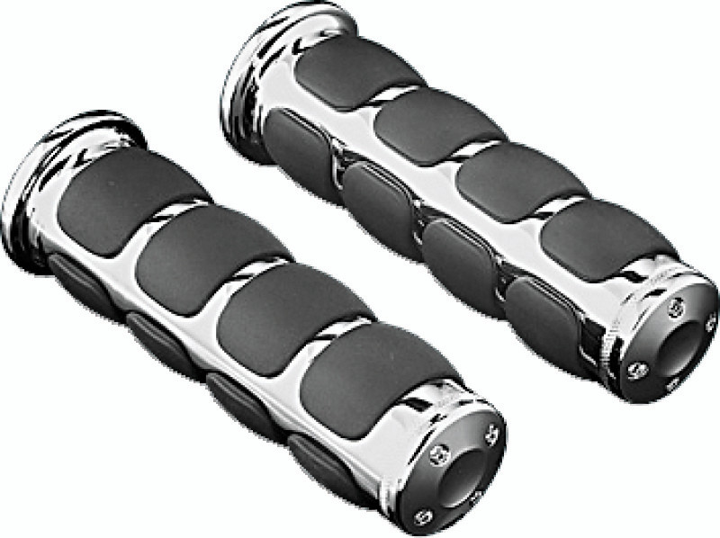 Kuryakyn Kuryakyn Metric ISO Grips Chrome - 6235