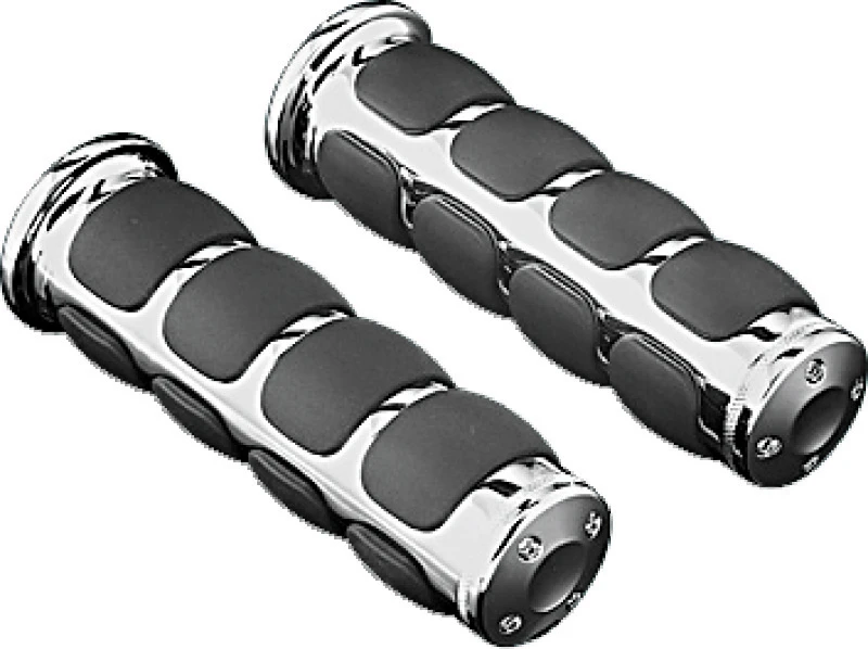 Kuryakyn Metric ISO Grips Chrome - 6235