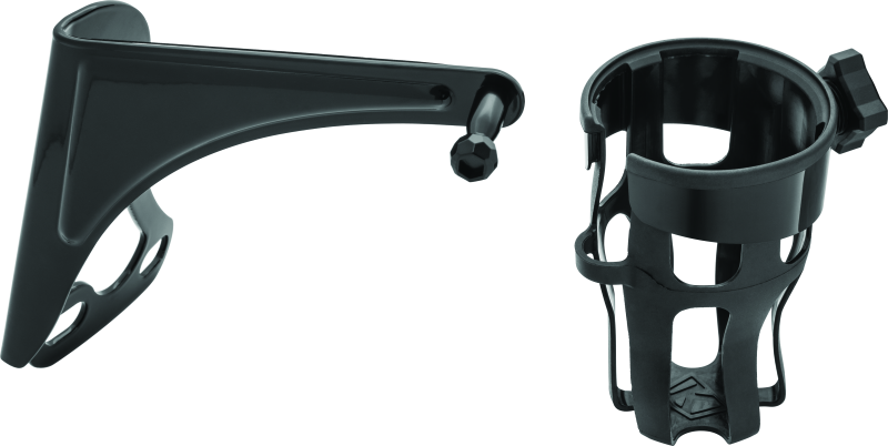Kuryakyn Kuryakyn Reflex Drink Holder-Passenger Mount Black - 6489