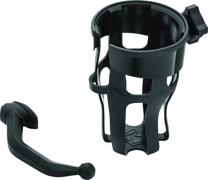 Kuryakyn Reflex Drink Holder Honda Goldwing DCT Handlebar Left Side Mount Black - 6495