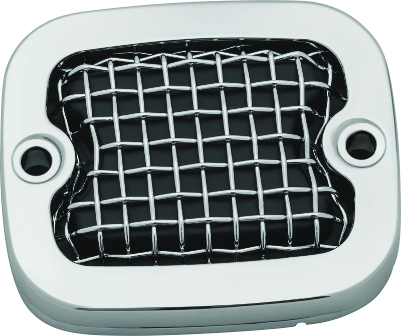 Kuryakyn Mesh Master Cylinder Cover Brk Chrome - 6534