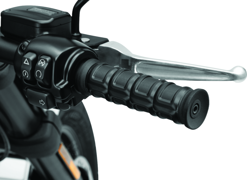 Kuryakyn Kuryakyn Dillinger Grips Throttle-By-Wire Black - 6675