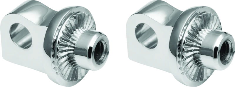 Kuryakyn Adj Stop Splined Peg Adapter Chrome - 6774