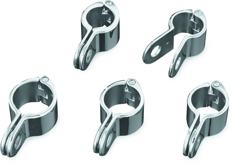 Kuryakyn 1inch Magnum Quick Clamp Chrome (Each) - 7940