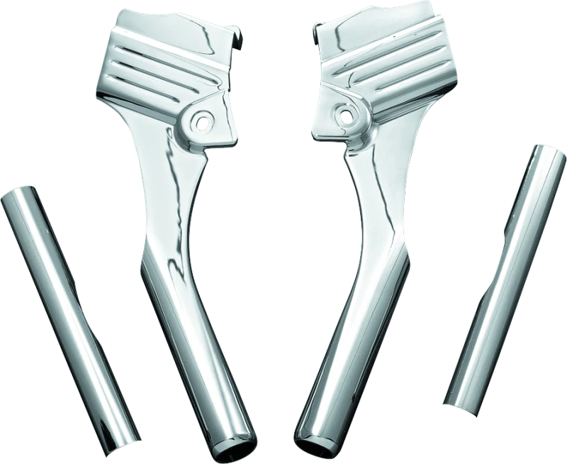 Kuryakyn Deluxe Neck Cover Kit 95-05 Touring Models Chrome - 8146