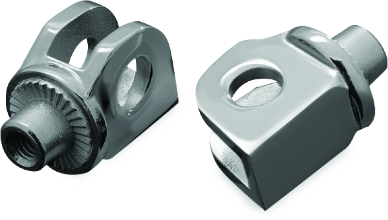 yuu Kuryakyn Kuryakyn Splined Peg Adapter Kawasaki Front Chrome - 8813