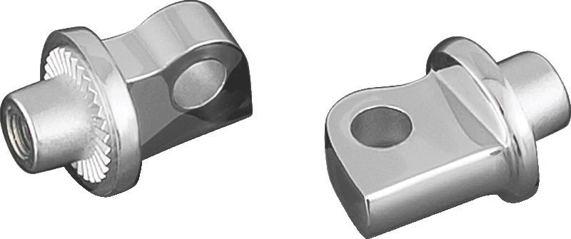 Kuryakyn Splined Male Mount Adapter Chrome - 8881