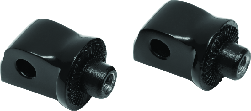 Kuryakyn Kuryakyn Splined Passenger Peg Adapter Black - 8924