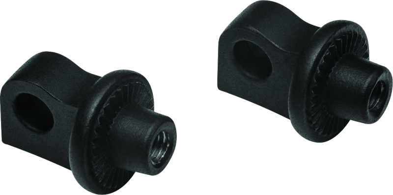 Adjustable Stop Splined Peg Adapters