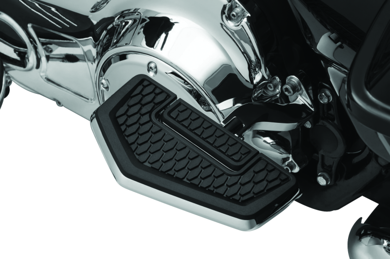 Kuryakyn Kinetic Mini Boards (1 Paar) – Schwarz Glänzend, Ohne Adapter, Für Fahrer Oder Sozius