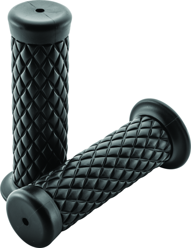 BikeMaster BikeMaster Quilted Grips - Black - 102296