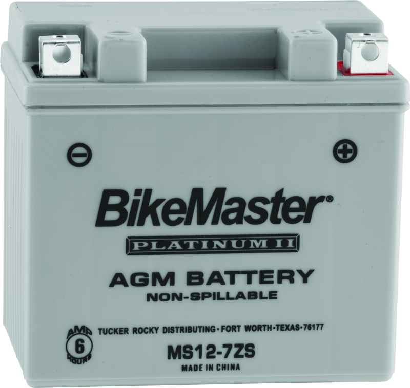 BikeMaster BikeMaster AGM Battery - MS12-7ZS - 780742
