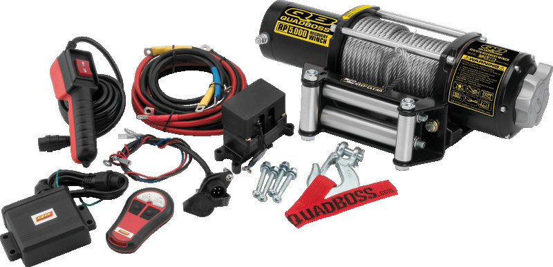 QuadBoss QuadBoss Winch 5000Lb W/ Cable - 608850