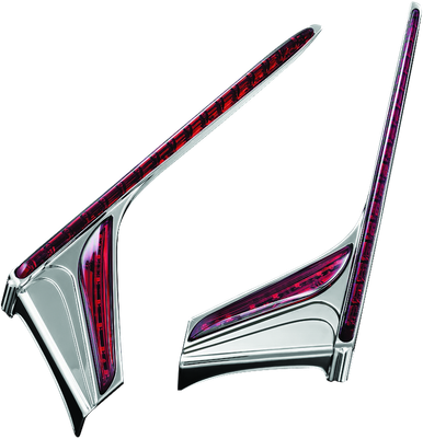 Kuryakyn Kuryakyn L.E.D. Vertical Rear Light Strips 12-17 GL1800