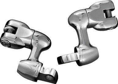 Kuryakyn Kuryakyn 2in Adjustable Lockable Offsets With Male Mount