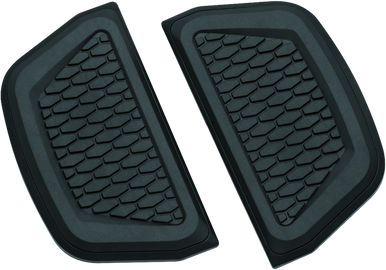 Kuryakyn Kuryakyn Hex Passenger Board Inserts Black - 5903